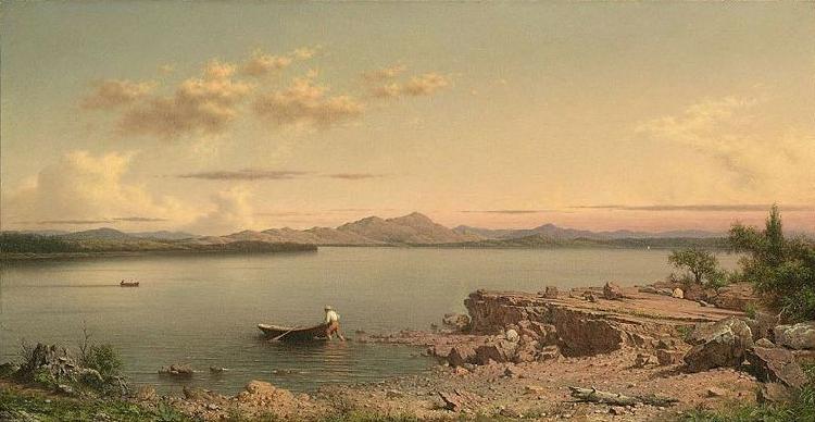Martin Johnson Heade Lake George oil painting picture